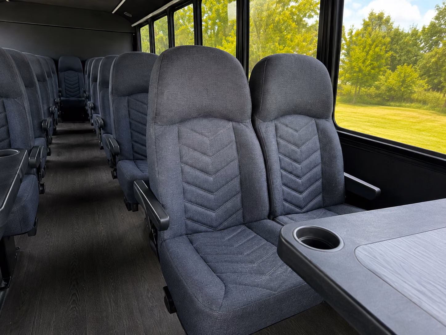temecula 15 passenger minibus interior