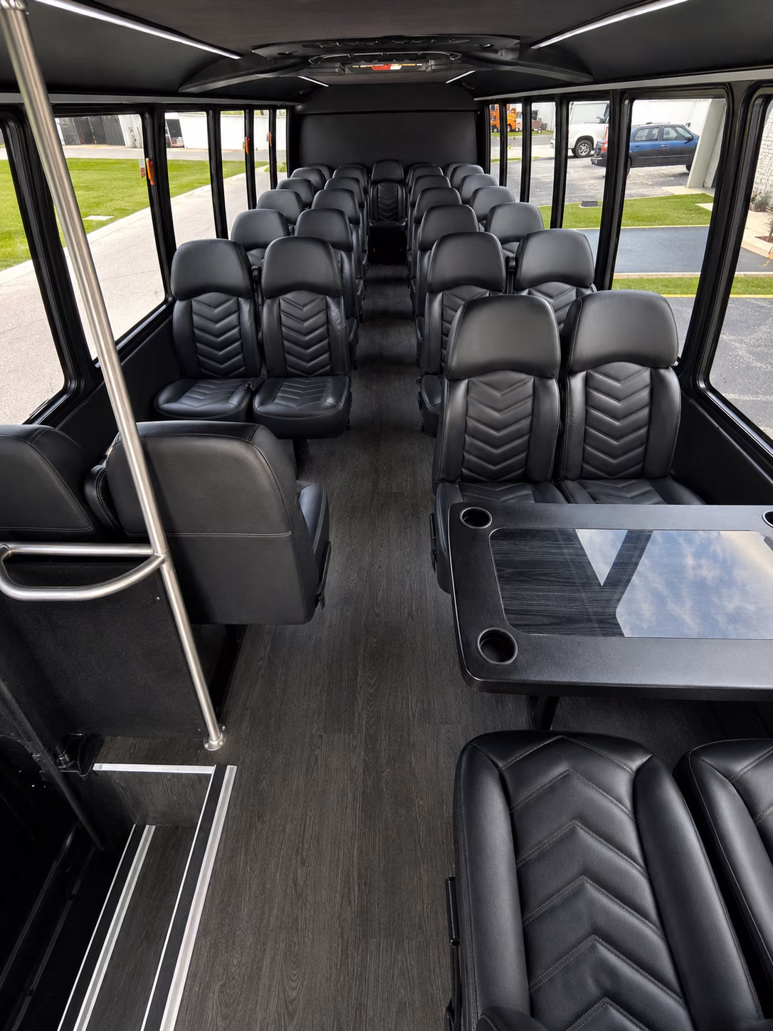 temecula 18 passenger minibus interior