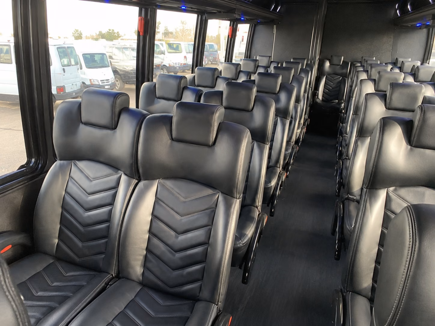 temecula 20 passenger minibus inside