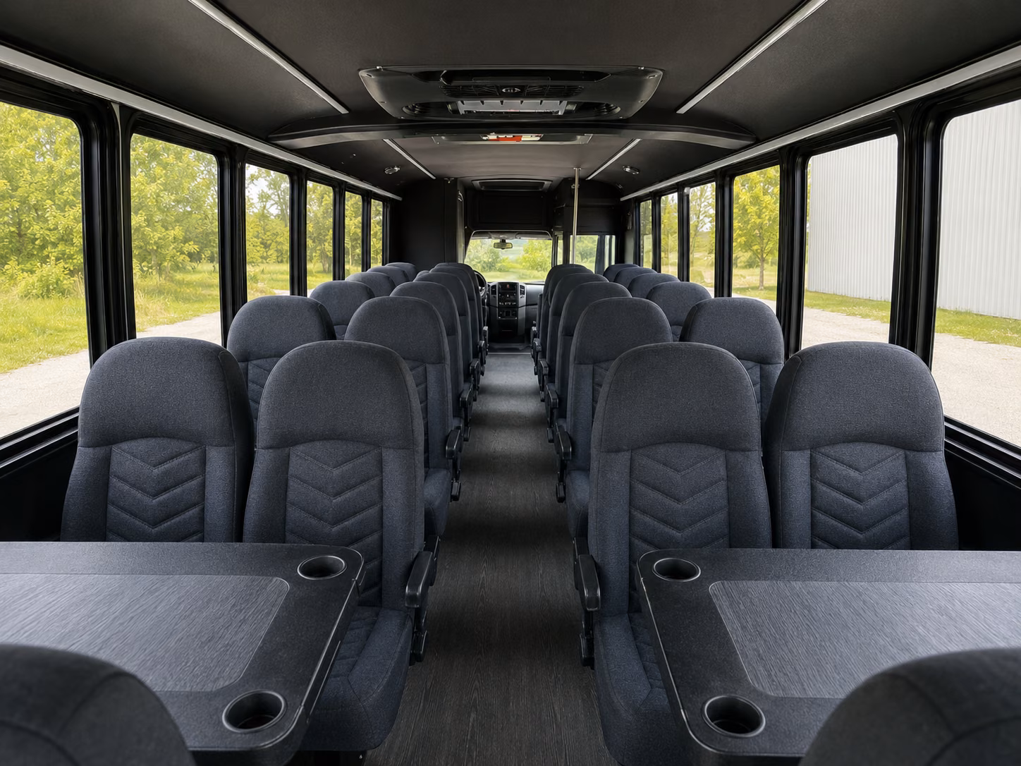 temecula 20 passenger minibus interior