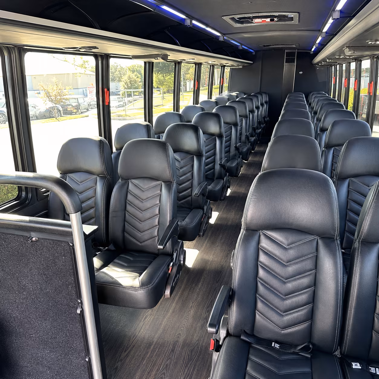 temecula 25 passenger minibus inside