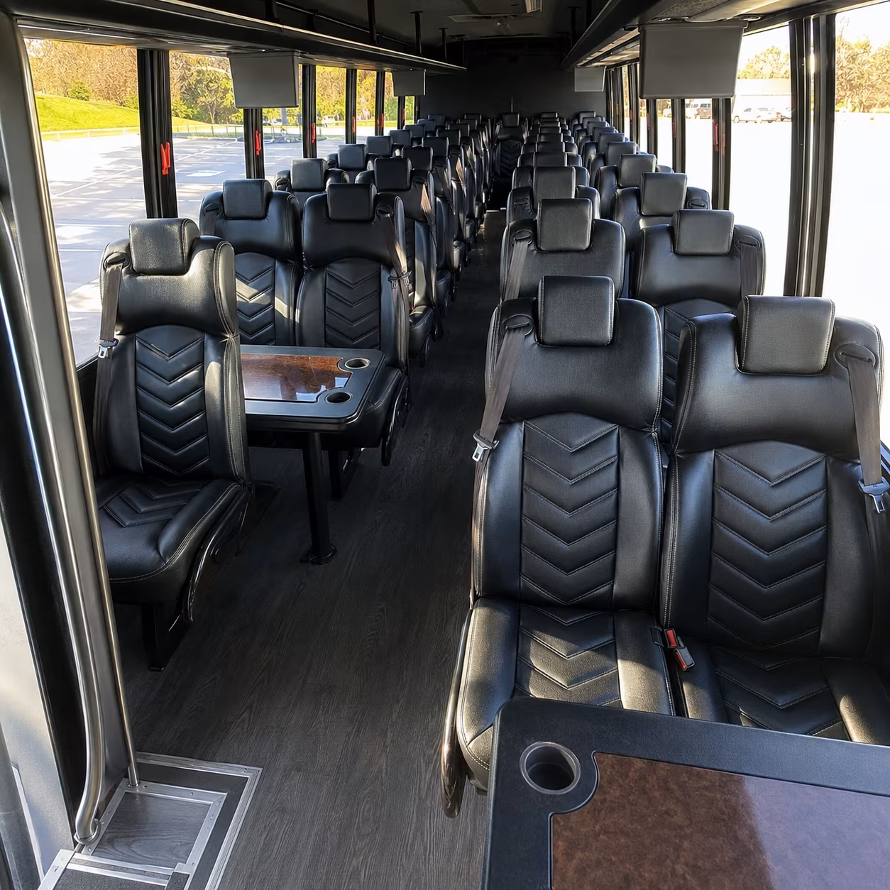 temecula 25 passenger minibus interior