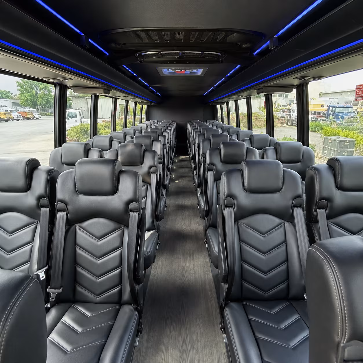 temecula 35 passenger minibus inside