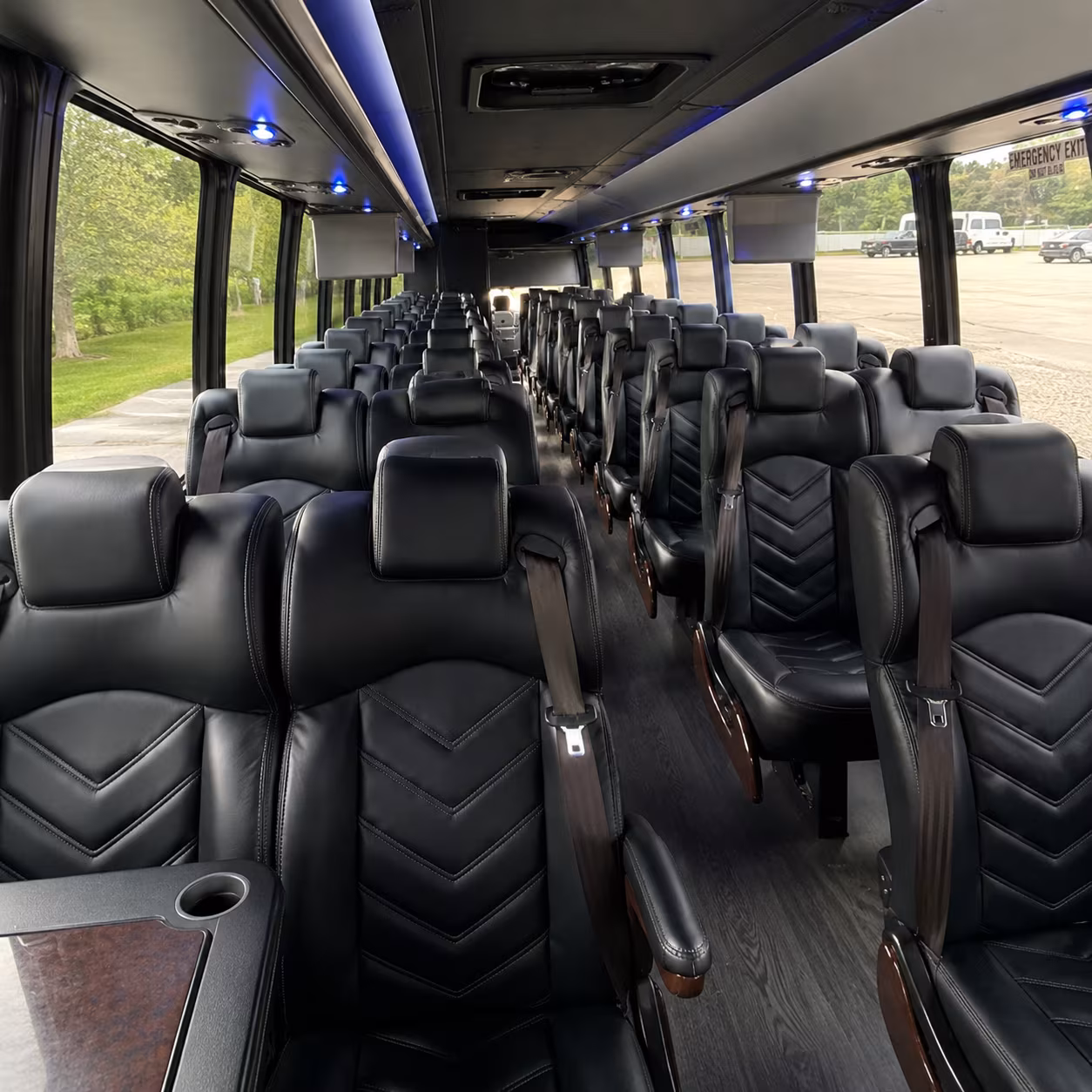 temecula 35 passenger minibus interior