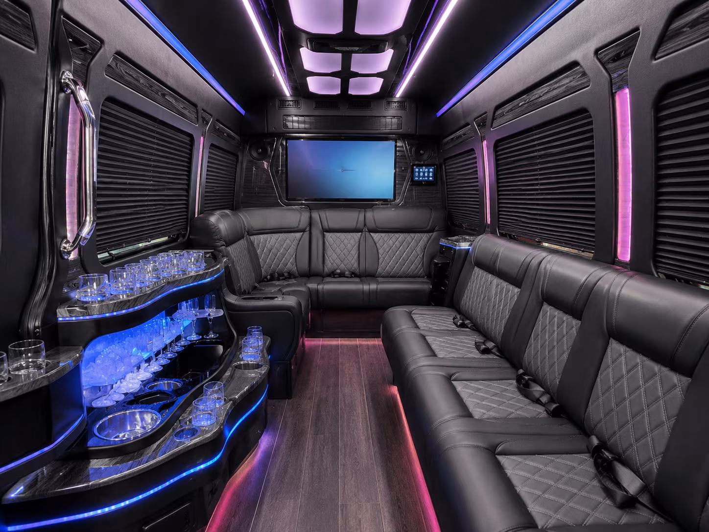 temecula sprinter limousine inside