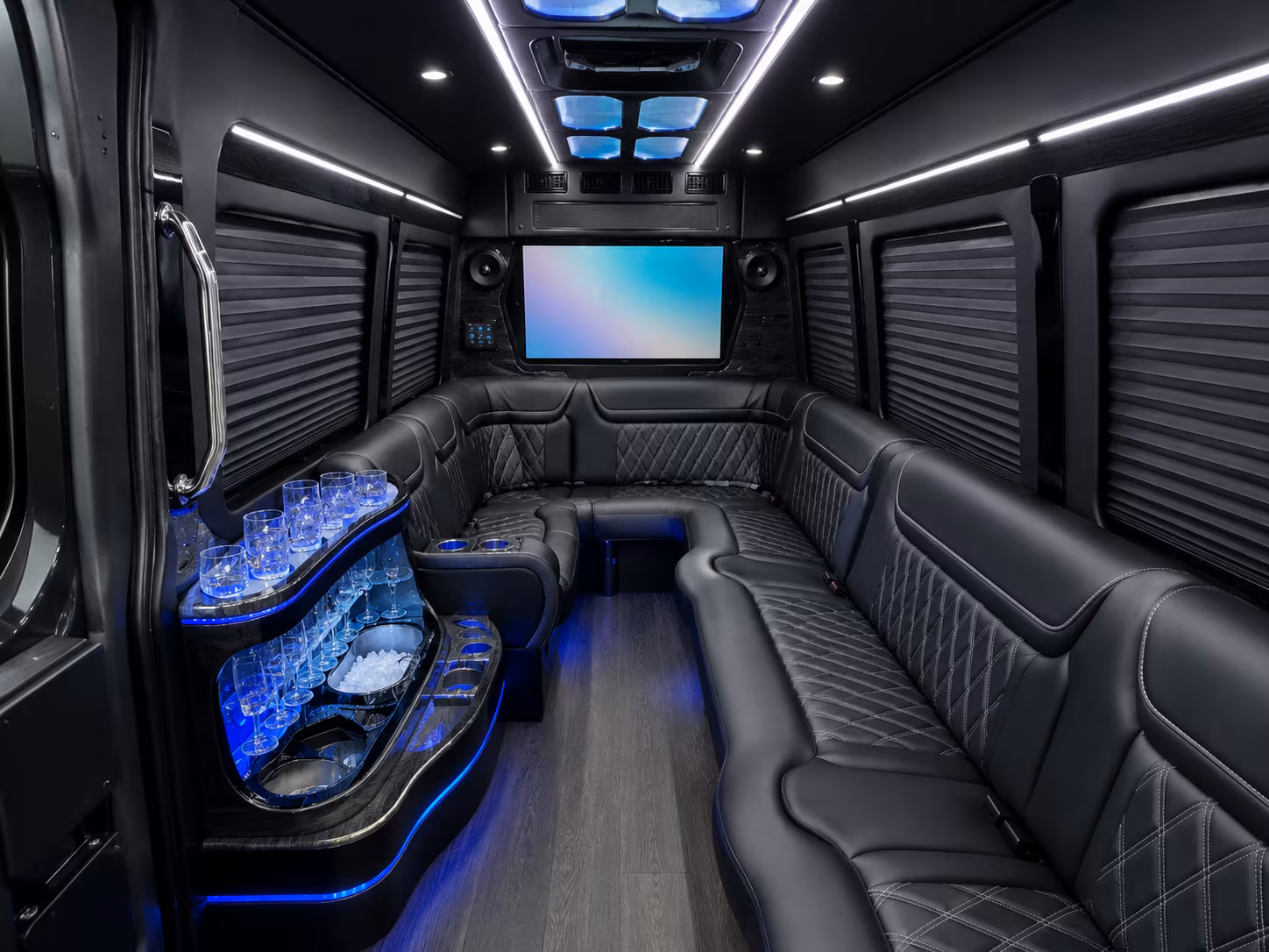 temecula sprinter limousine interior