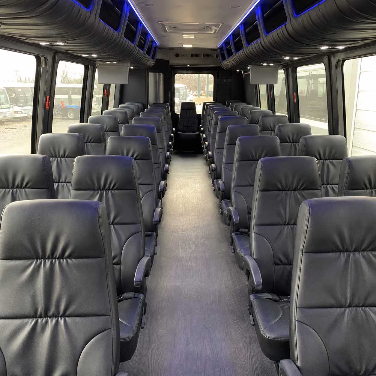 temecula wedding transportation onboard seating